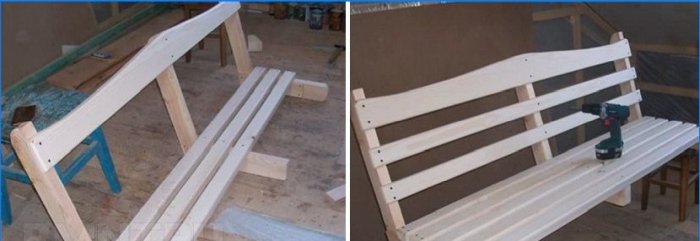 DIY záhradná hojdačka