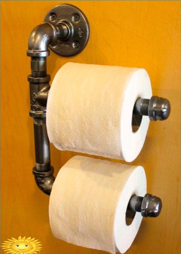 Držiak na toaletný papier do kúpeľne a WC