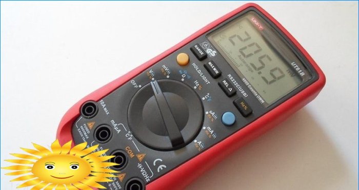 Digitálny multimeter s prídavnými funkciami