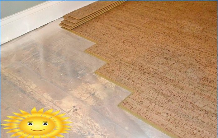 DIY korkové podlahy