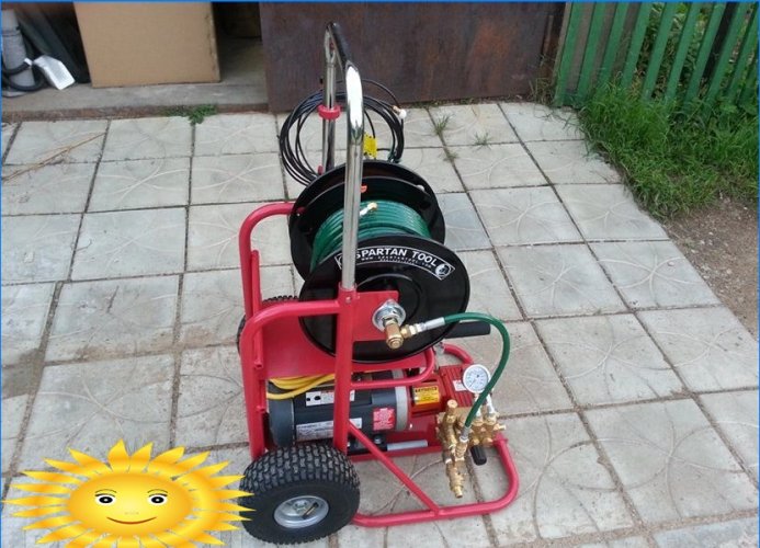 Elektrický mini jetter Spartan 717