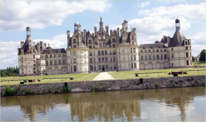 Zámok Chambord vo Francúzsku