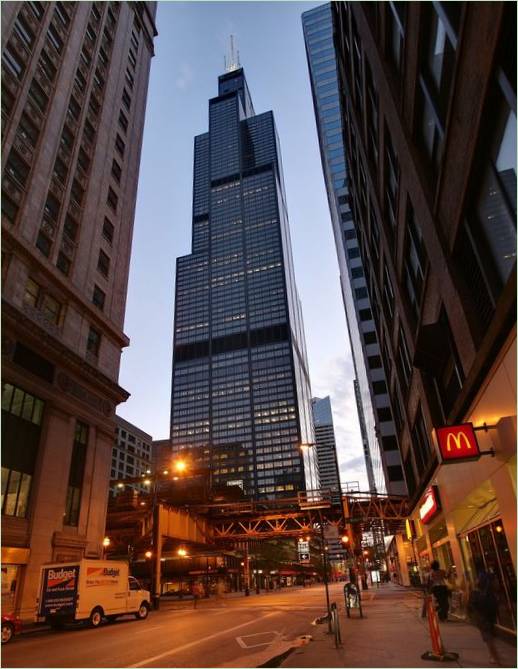 Mrakodrapy s nádherným výhľadom - Willis Tower