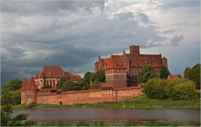 Hrad Malbork v Poľsku