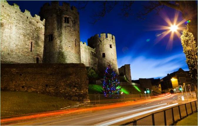 Hrad Conwy v severnom Walese