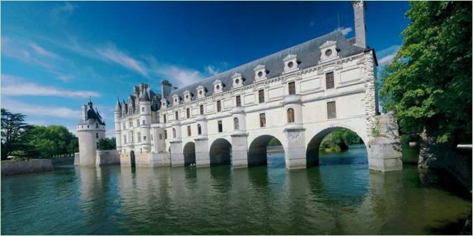 Château de Chenonceau, departement Indre-et-Loire, Francúzsko