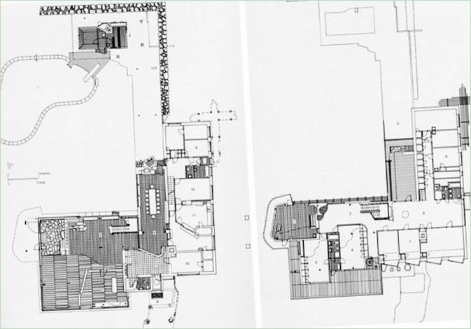 Pôdorysy vily Mairea, Alvar Aalto