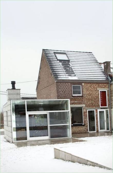 Projekt domu House H v Belgicku