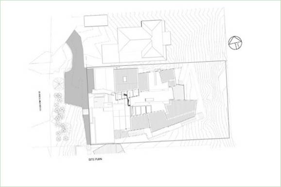 Dom s výhľadom na botanickú záhradu vo Wellingtone od Parsonson Architects