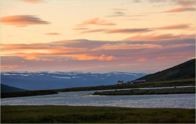 Dom na samote na Islande