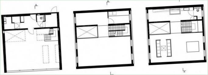 Pôdorys domu 10x10x10 v Holandsku