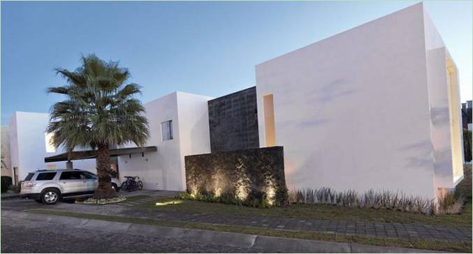 Dizajn súkromnej rezidencie Casa ATT. Dionne Arquitectos v Mexiku