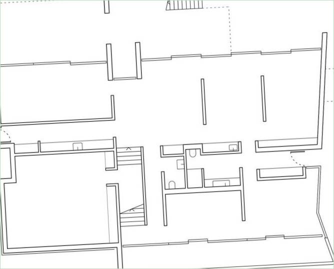 Pôdorysy domu B25 od PK Arkitektar