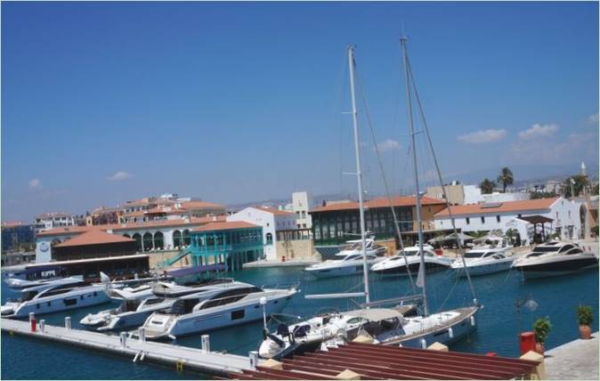 Limassol Marina na Cypre