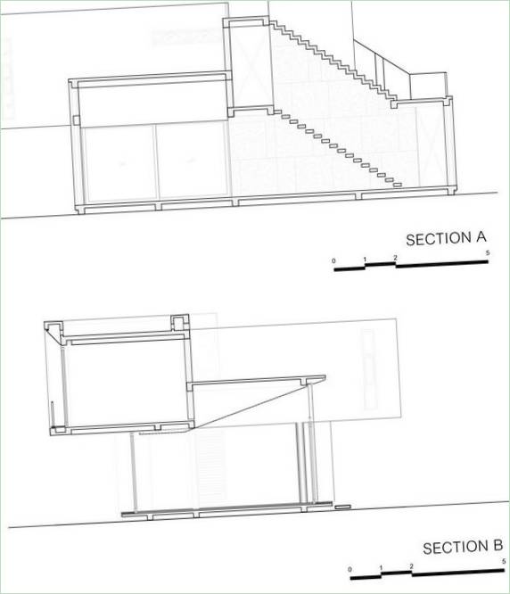 Dispozícia domu W od IDIN Architects