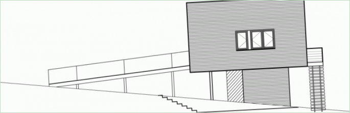 Architektonický plán domu v Pensylvánii od Hanrahana Meyersa