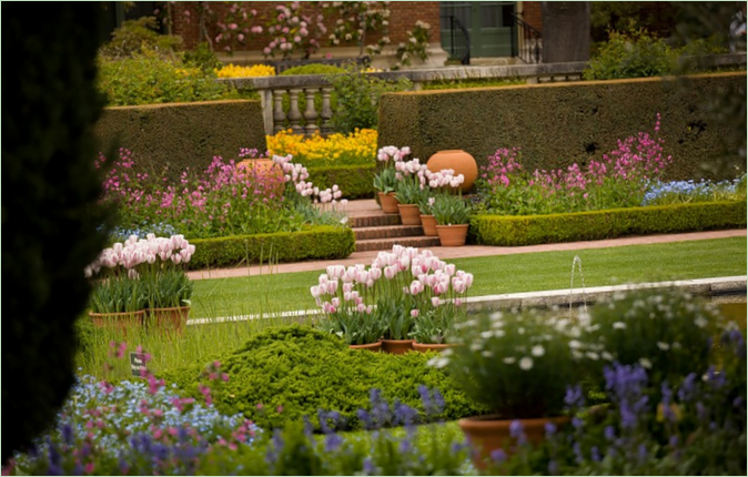 Múzeum Filoli Gardens Manor v Kalifornii