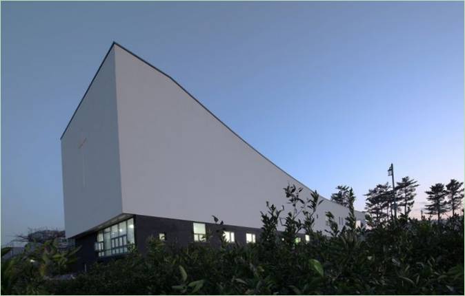Pozoruhodná štruktúra kostola na ostrove Jeju