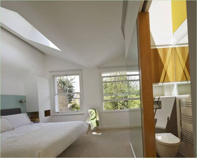 Hlavná spálňa Islington House s vlastnou kúpeľňou v Londýne