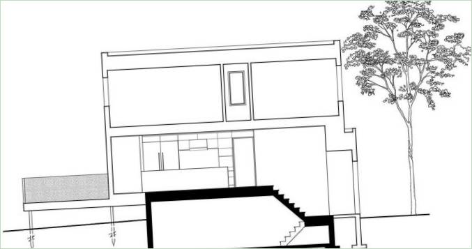 Súkromná rezidencia Lausanne House blueprint