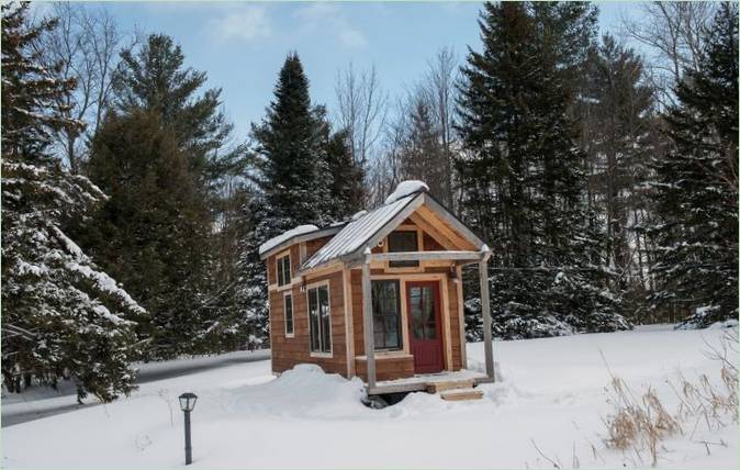 Tiny House na kolesách exteriér