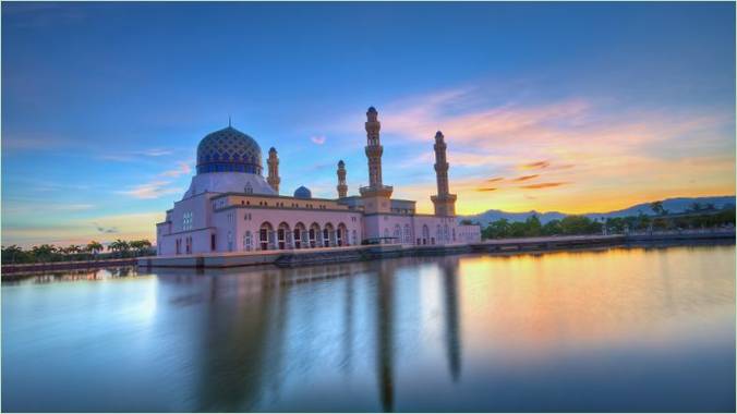 Krásny pohľad na mešity