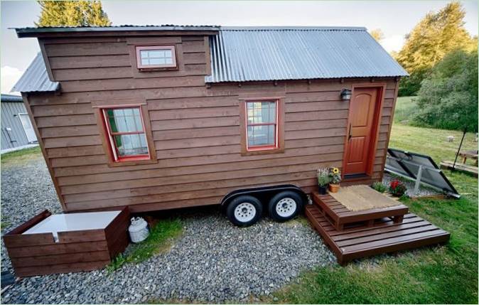 Fasáda Tiny Tack House