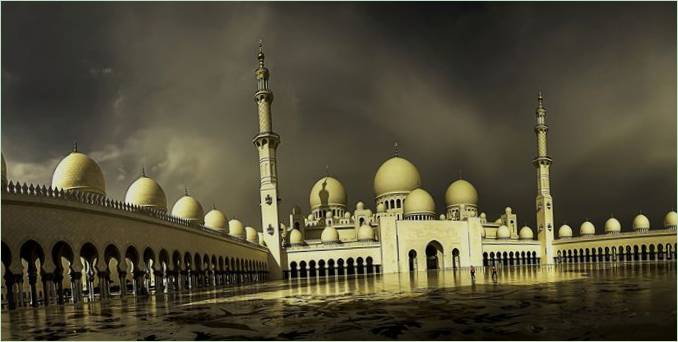 Krásny výhľad na mešity