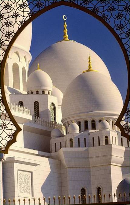 Krásny výhľad na mešitu