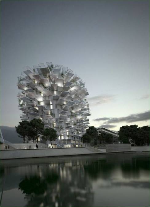 Dom Arbre Blanc/White Tree od Sou Fujimoto Architects