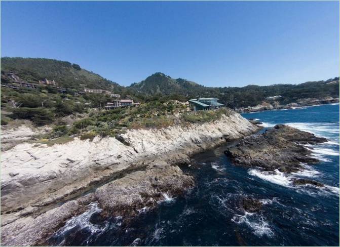 Luxusná rezidencia Carmel Highlands na pobreží