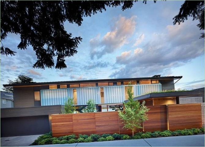 The Courtyard House on Lake Washington, Seattle (USA)