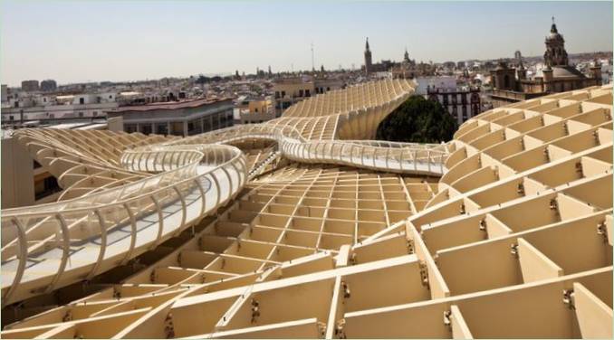 Strecha hotela Metropol Parasol