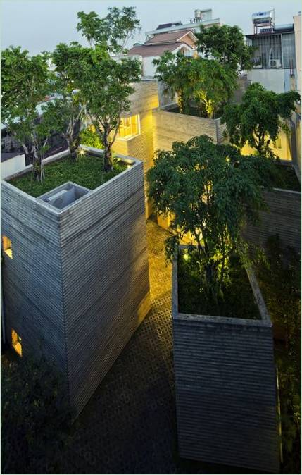 Dom pre stromy od Vo Trong Nghia Architects