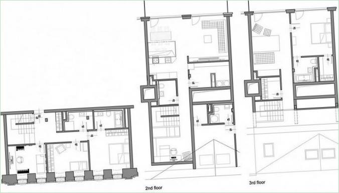 Moderná rekonštrukcia trojdomu Cornlofts