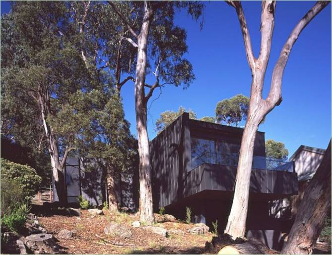 Moderný dizajn kaštieľa Tree House v Lorne