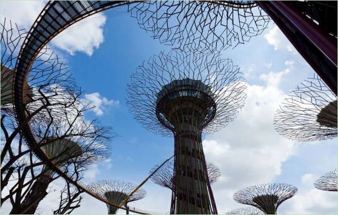 Projekt Gardens by the Bay v Singapure