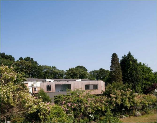 Unikátny interiér súkromného domu Wedge House