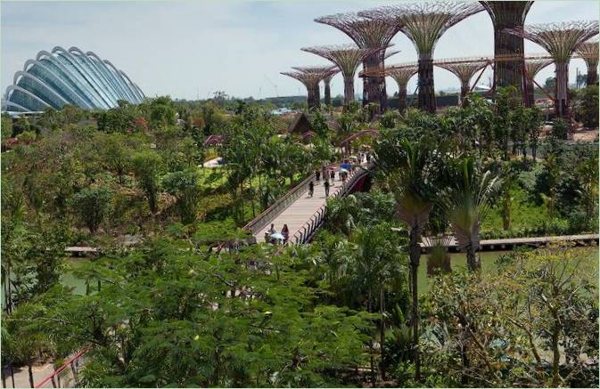 Projekt Gardens by the Bay v Singapure