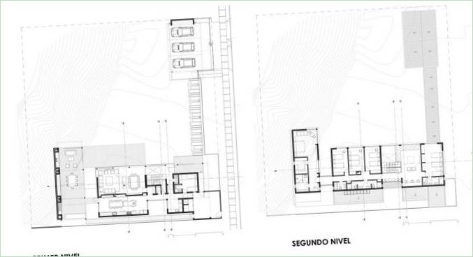 Pôdorysy od Prado Arquitectos