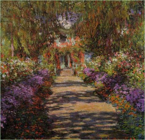Záhrada Clauda Moneta v Giverny
