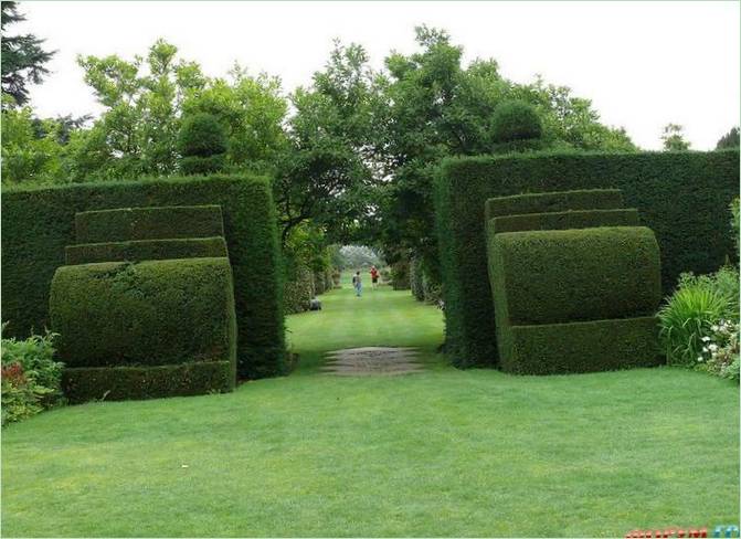 Arley Hall Gardens, Anglicko