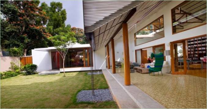 Jedinečný dizajn domu The Booke House od Khosla Associates