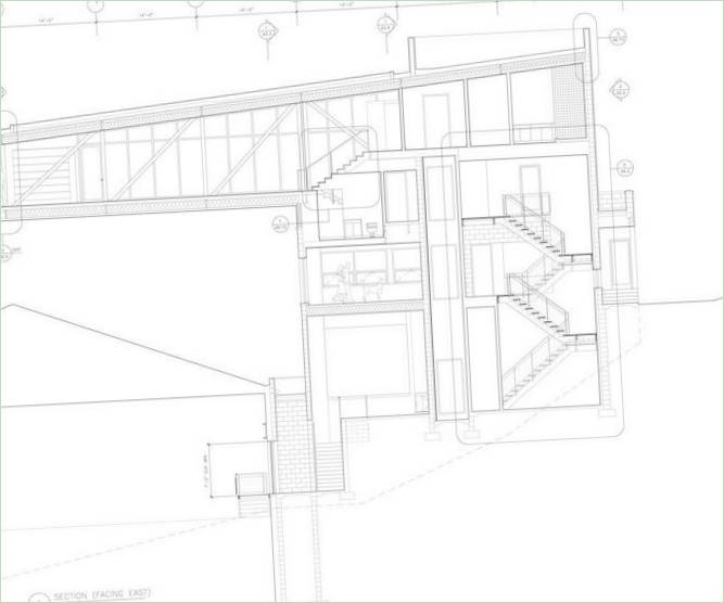 Interiér domu Emerald Art Glass House Country House od FISHER ARCHITecture, Pittsburgh, USA