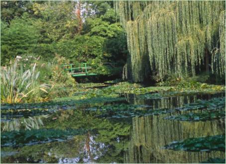 Záhrada Clauda Moneta v Giverny